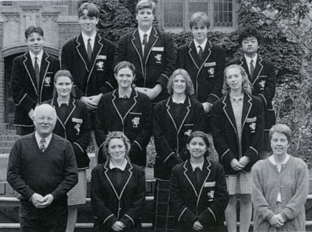 Senior School Vocal Ensemble, 1997.